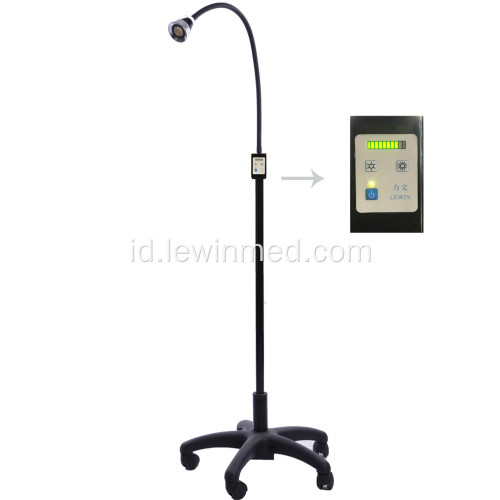 klinik menggunakan lampu pemeriksaan portabel